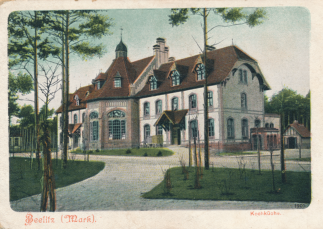 Baum&Zeit Baumkronenpfad Beelitz-Heilstätten historische Postkarte KochKüche
